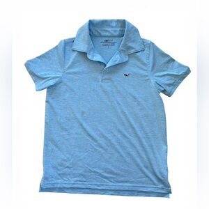 Vineyard Vines Boys' Performance Stripe Sankaty Polo Shirt Size S 8-10